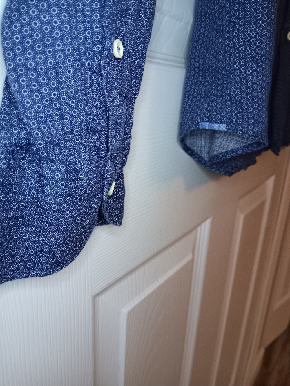 Xacus Long Sleeve Linen Button-Up Shirt - Picture 5 of 9